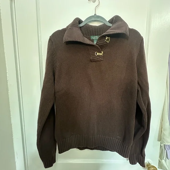 Ralph Lauren Sweaters Lauren Ralph Lauren Womens L Brown